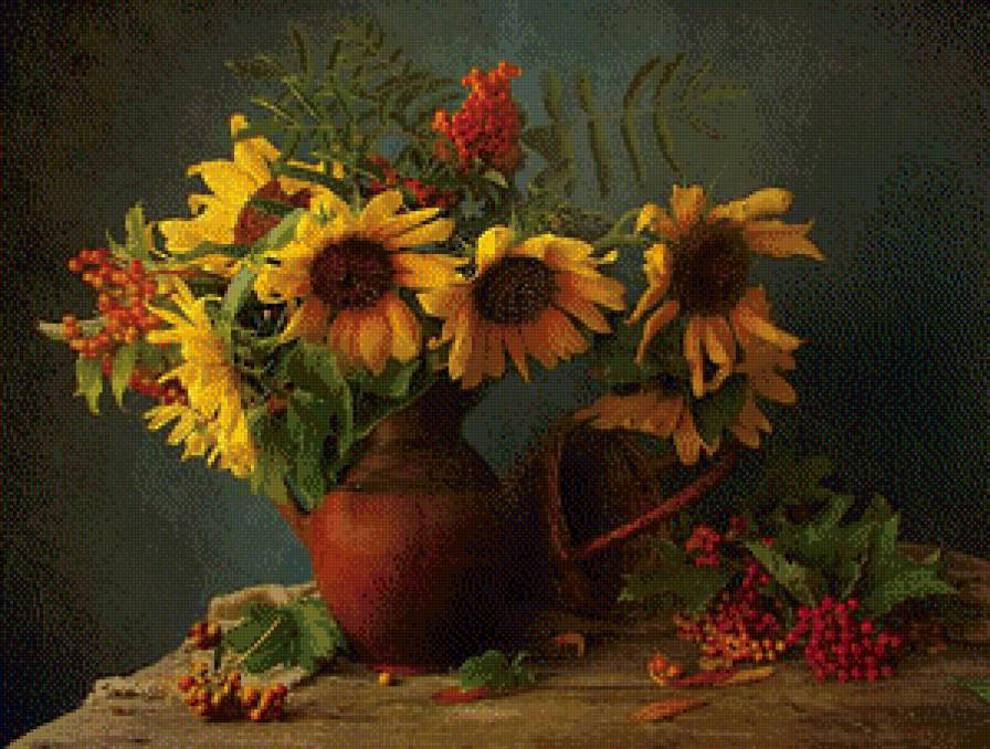 подсолнухи - предпросмотр