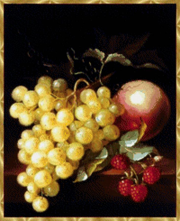 Ludivine Corominas - фрукты, натюрморт, живопись - предпросмотр