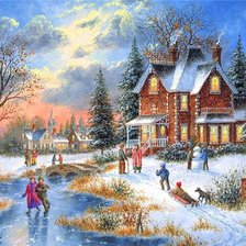 Схема вышивки «прекрасная пора»