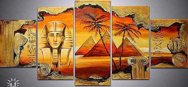 Египет - полиптих - оригинал