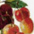 Предпросмотр схемы вышивки «фрукты на салфетки или скатерть» (№465199)