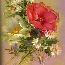 Схема вышивки «Букет»