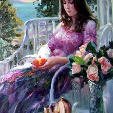 Схема вышивки «Картина Волегова»