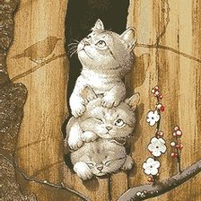 Схема вышивки «Охота»