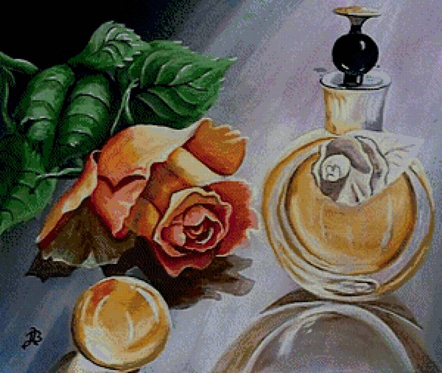 Аромат от Валентино - роза, цветы, духи, аромат - предпросмотр