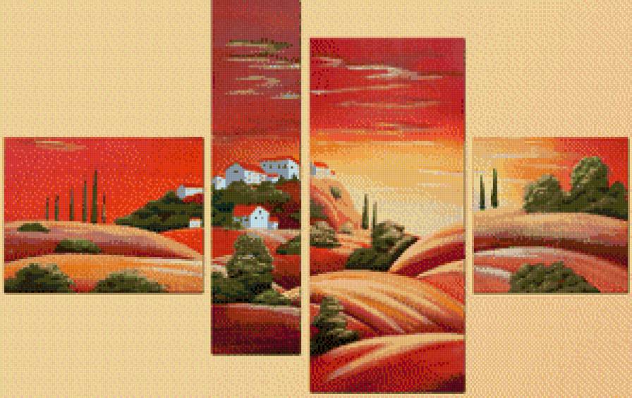 Долина - полиптих - предпросмотр