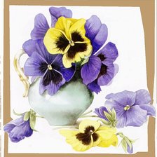 Схема вышивки «букет»