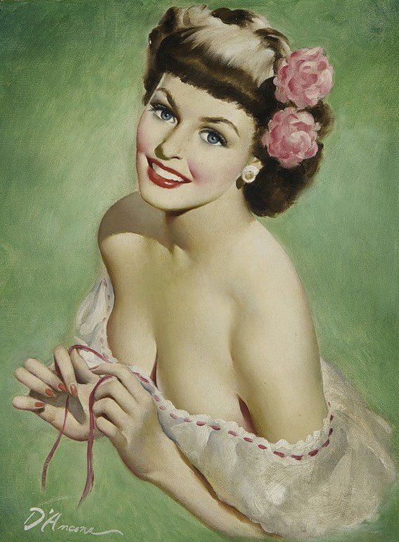 девушка - оригинал