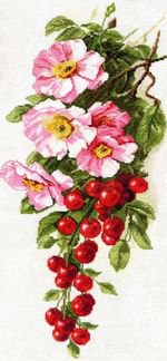 вишни в цвету - вишня, цветы - оригинал