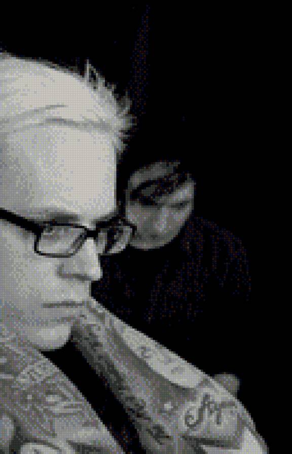 Крис и Гаред - lord of the lost, gared dirge, chris harms - предпросмотр