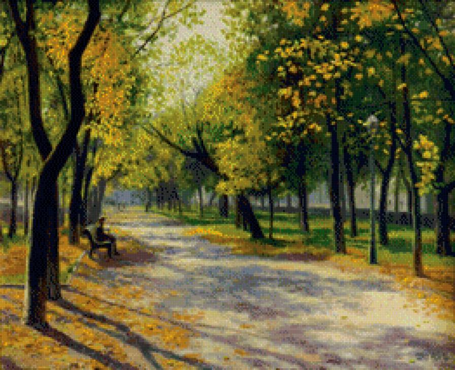 парк - осень, парк - предпросмотр