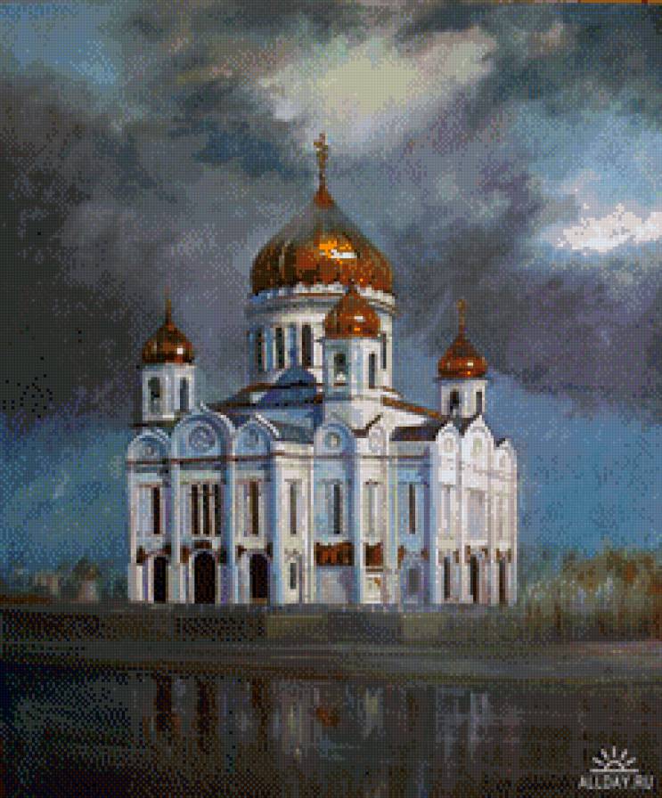 храм - храм, картина - предпросмотр