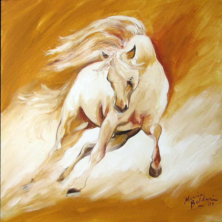 Лошадь, художник Marcia Baldwin - художник marcia baldwin, лошадь - оригинал