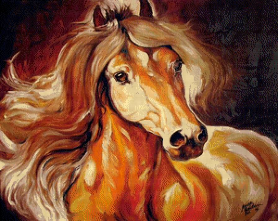 Лошадь, художник Marcia Baldwin - лошадь, художник marcia baldwin - предпросмотр