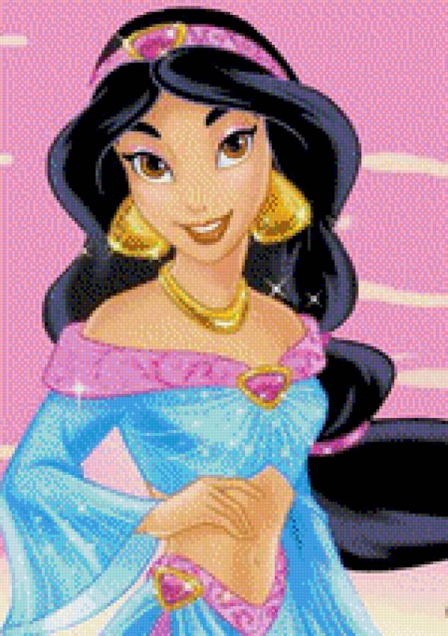 Жасмин - мультяшки - предпросмотр