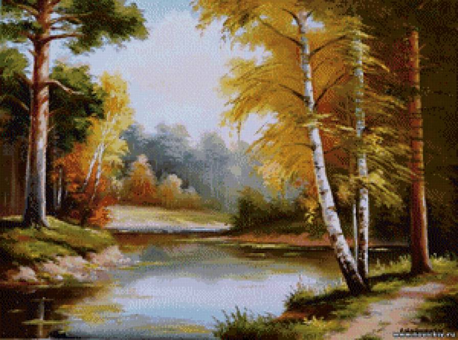 сестрички-березки - родные просторы - предпросмотр