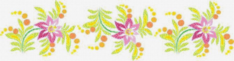 №467679 - подушка, орнамент, скатерть, узор, цветы, салфетка, бордюр - предпросмотр