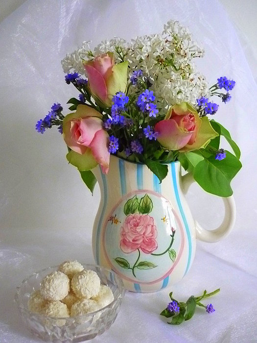 №467684 - натюрморт, букет, цветы, inna korobova - оригинал