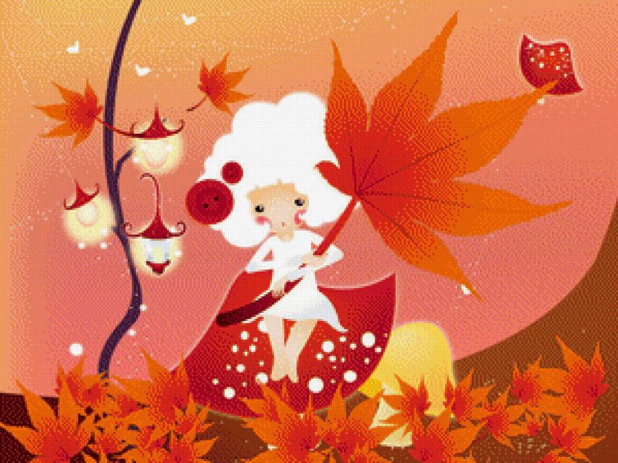 Осенняя фея - осенняя фея - предпросмотр