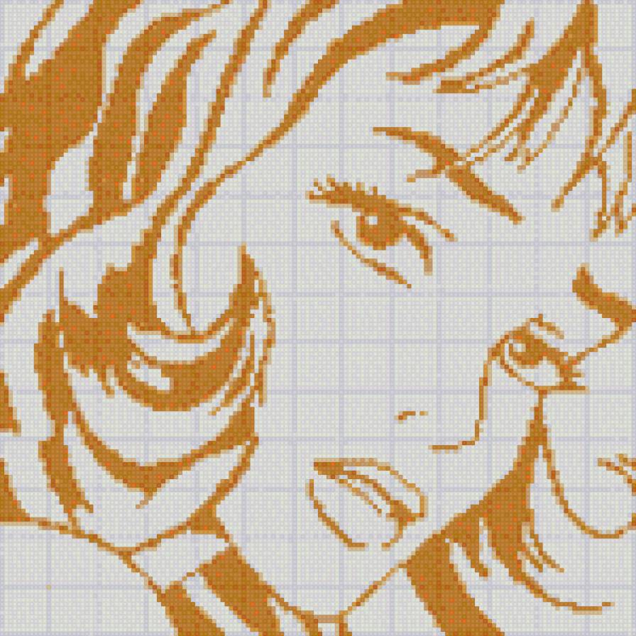 Девушка - девушка, монохром - предпросмотр