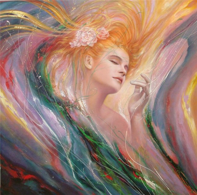 Christiane Vleugels. Игрушка судьбы - живопись - оригинал