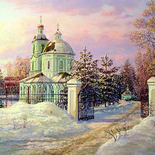 Схема вышивки «Русь православная»