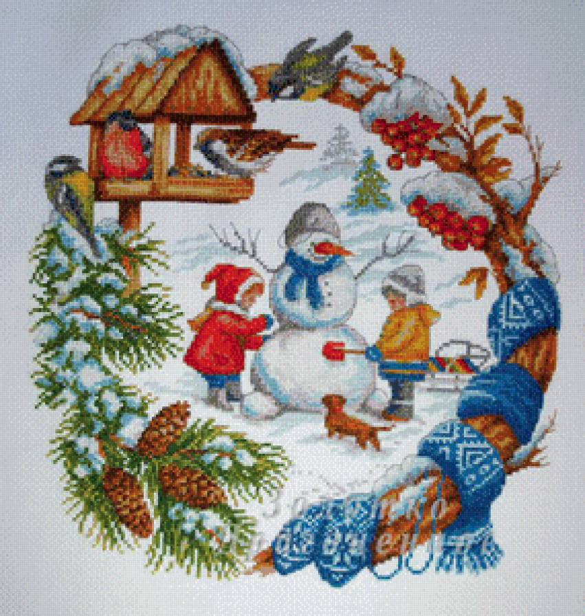 Новый год - зима - предпросмотр