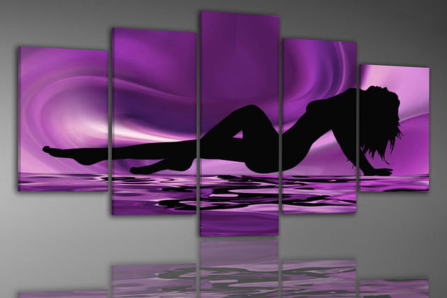 девушка триптих - триптих, девушка - оригинал