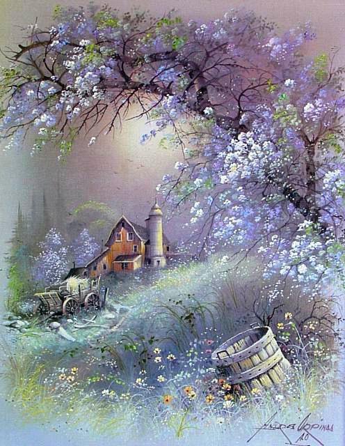 весна - цветы, весна - оригинал