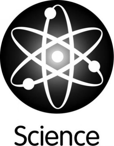 Science - просто, черно-белые, символы - оригинал
