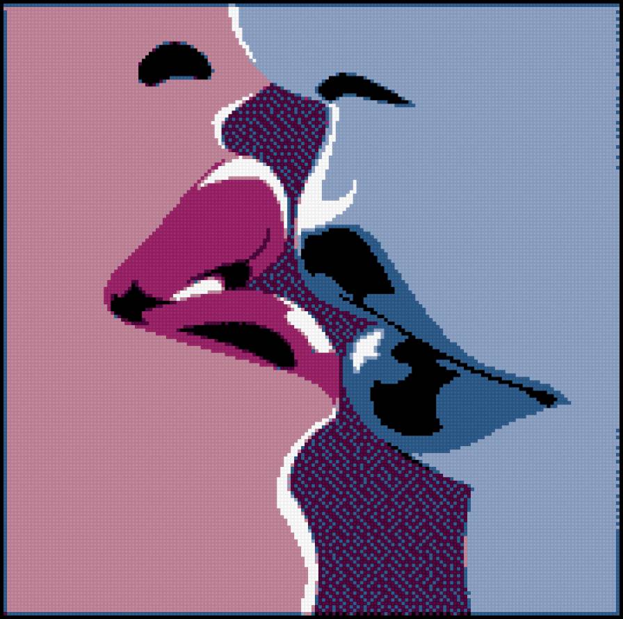 Поцелуй - просто, пара - предпросмотр