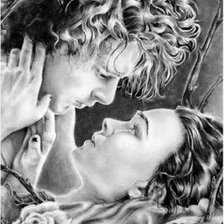 Схема вышивки «пара»