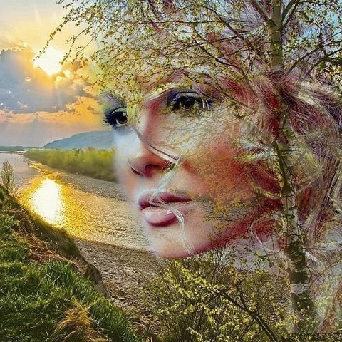 девушка весна - девушка - оригинал