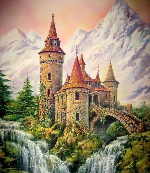 Сказочный замок - замки - оригинал