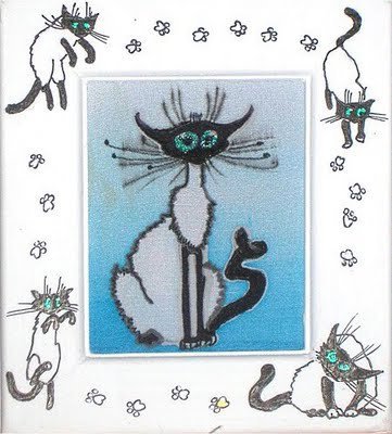 Кот - подушки - оригинал