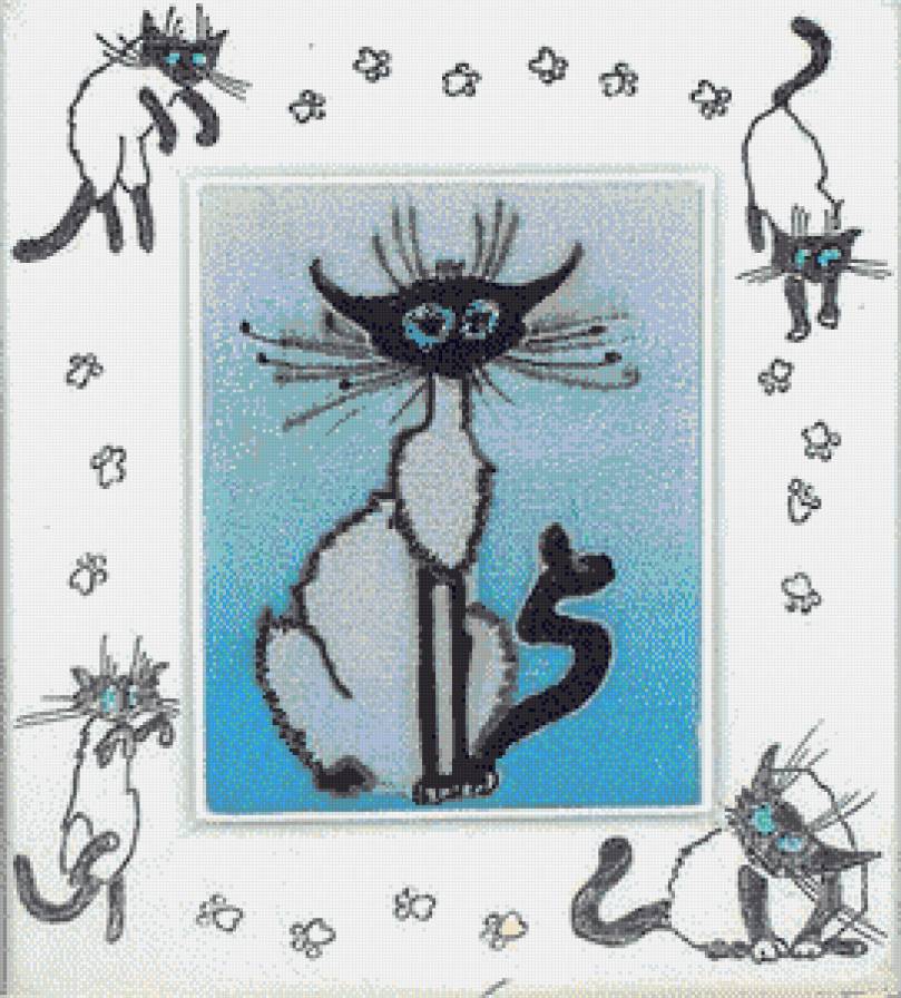 Кот - подушки - предпросмотр