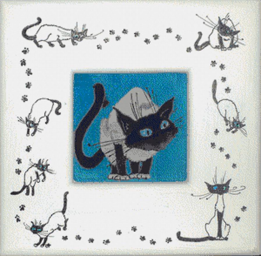 кот - подушки - предпросмотр