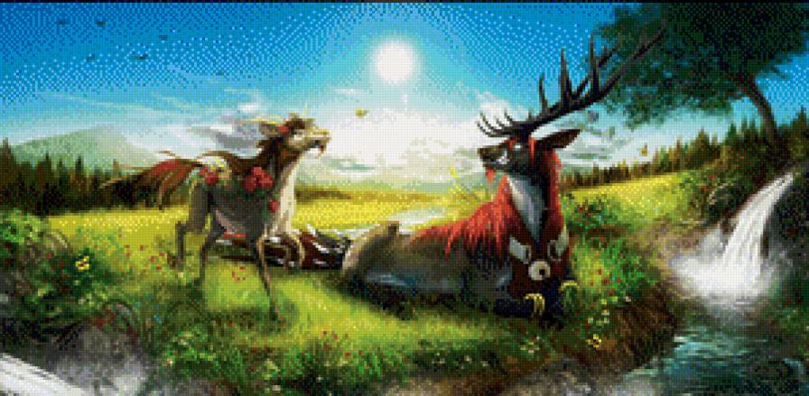 №470238 - животные, вода, природа - предпросмотр