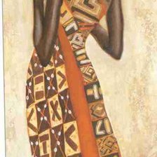 Оригинал схемы вышивки «Африканка» (№470311)