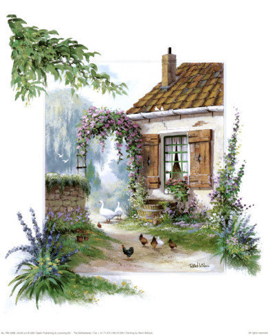 Дом - природа - оригинал