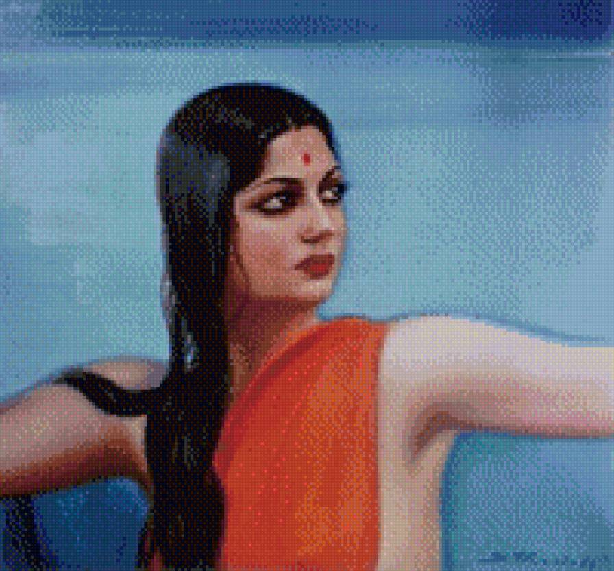 Красавица индуска - предпросмотр