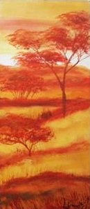 Триптих "На берегу" *5 - триптих - оригинал