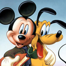 Схема вышивки «дисней»