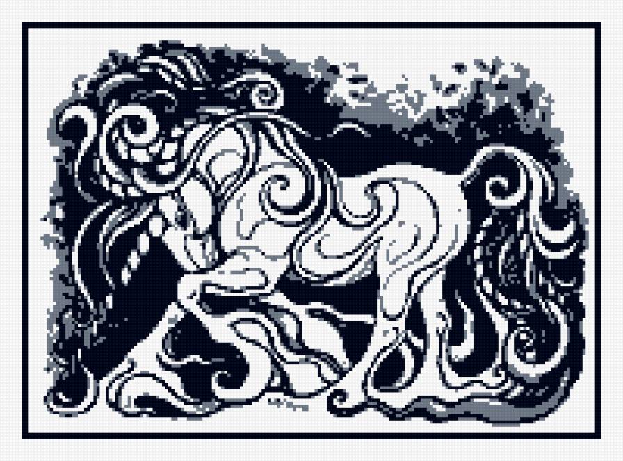 Единорог - конь, единорог - предпросмотр