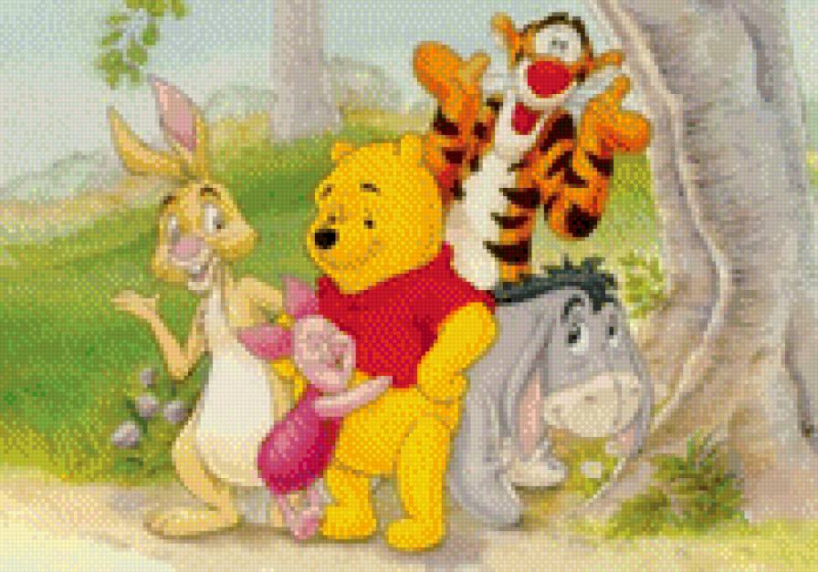 Верные друзья - мультяшки - предпросмотр