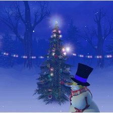 Схема вышивки «скоро зима»