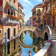 Схема вышивки «Венеция»
