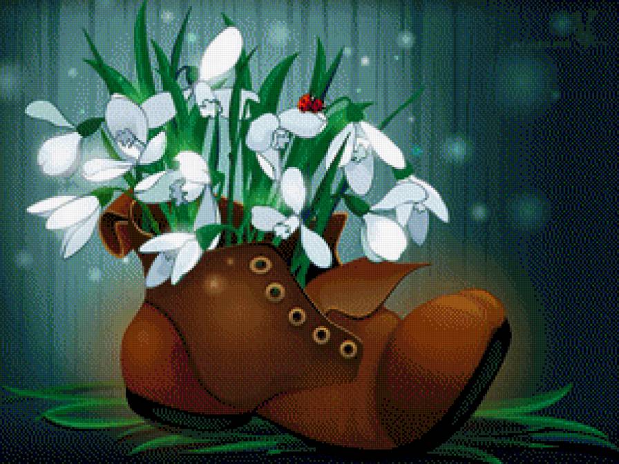 подснежники - предпросмотр