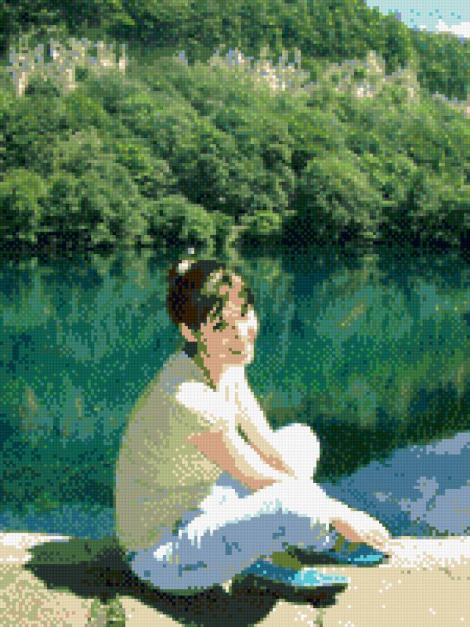 Голубое озеро - предпросмотр