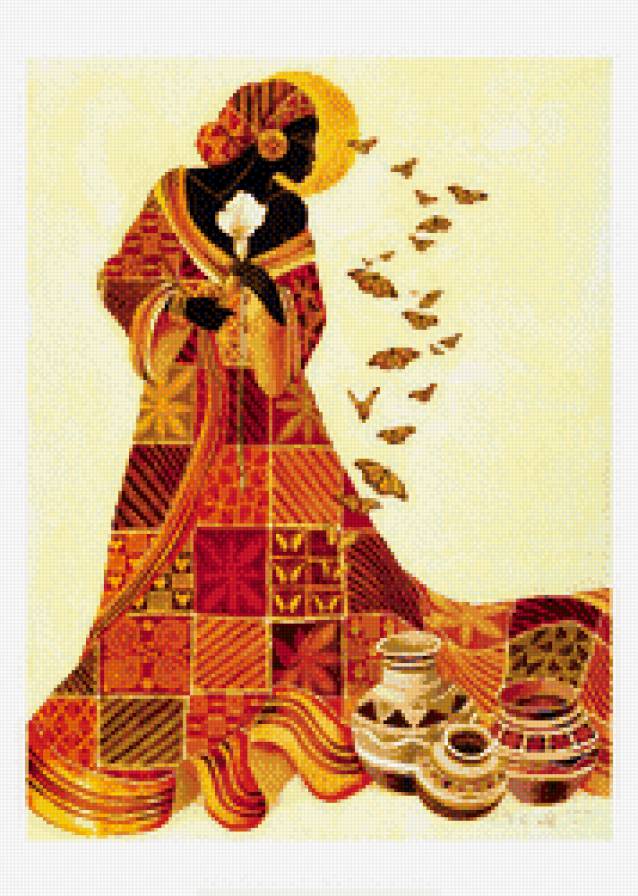 Африканка - африка - предпросмотр